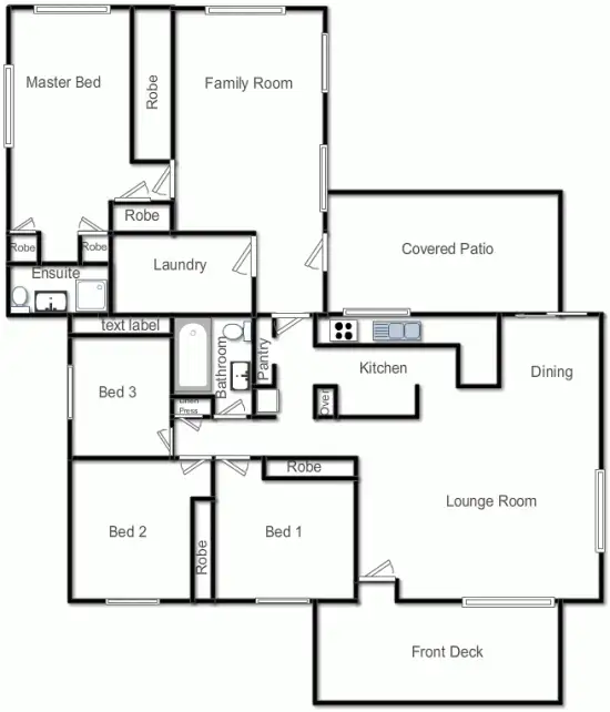 Floorplan of Homely house listing, 76 Pollux Street, Yass NSW 2582