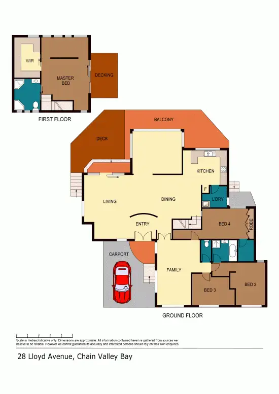 Floorplan of Homely house listing, 28 Lloyd Avenue, Chain Valley Bay NSW 2259