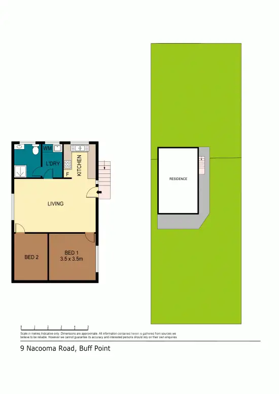 Floorplan of Homely house listing, 9 Nacooma Road, Buff Point NSW 2262