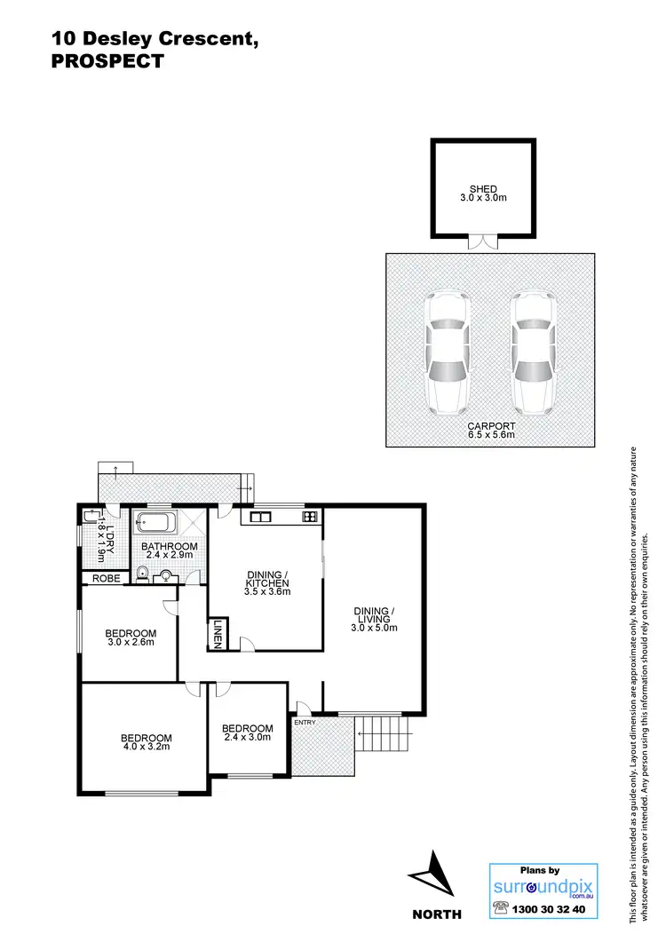 Floorplan of Homely house listing, 10 Desley Crescent, Prospect NSW 2148