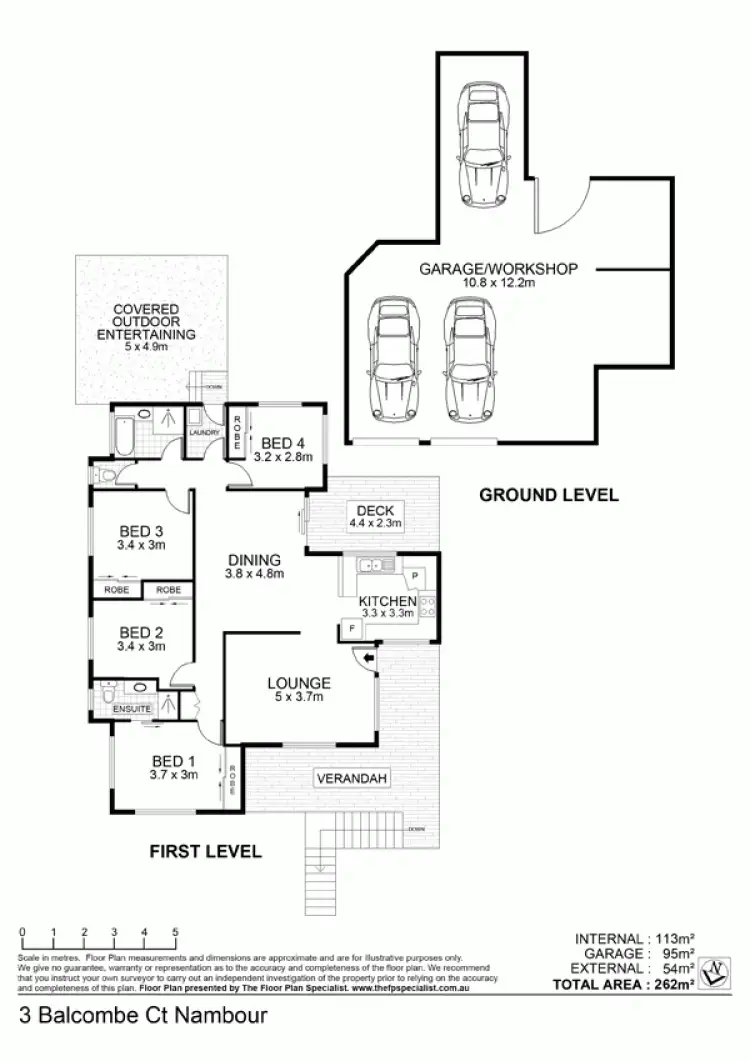 Floorplan of Homely house listing, 3 Balcombe Court, Nambour QLD 4560