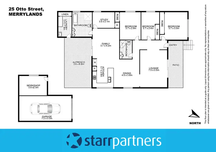 Floorplan of Homely house listing, 25 Otto Street, Merrylands NSW 2160