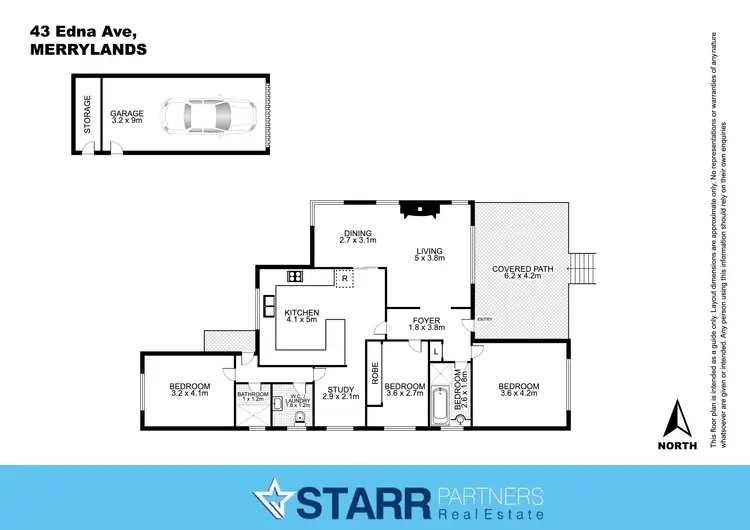 Floorplan of Homely house listing, 43 Edna Avenue, Merrylands NSW 2160