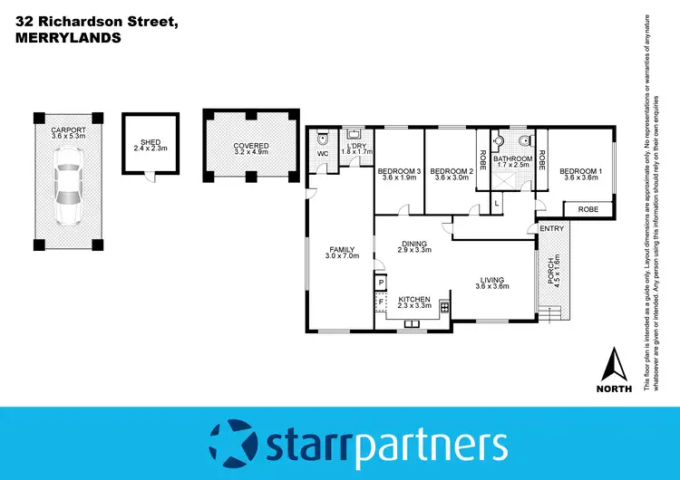Floorplan of Homely house listing, 32 Richardson Street, Merrylands NSW 2160