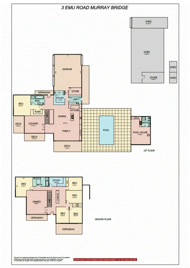 Floorplan of Homely house listing, 3 Emu Road, Riverglades SA 5253