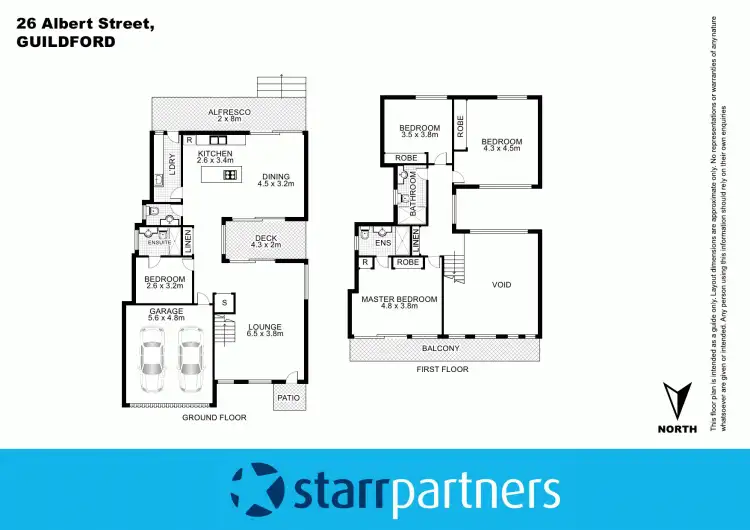 Floorplan of Homely house listing, 26 Albert Street, Guildford NSW 2161