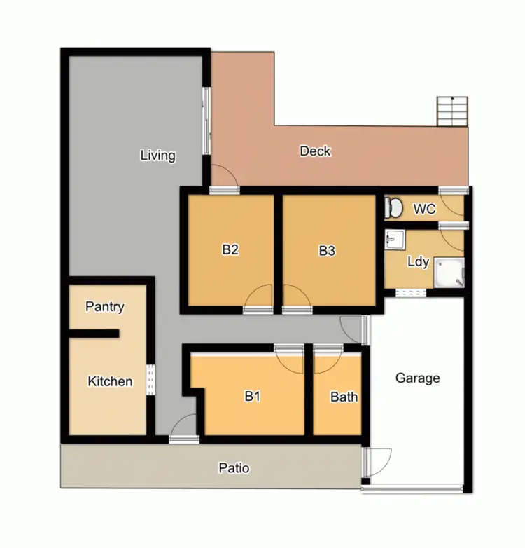 Floorplan of Homely house listing, 13 Harvie Drive, Boambee East NSW 2452