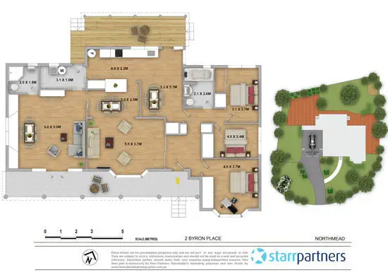 Floorplan of Homely house listing, 2 Byron Place, Northmead NSW 2152