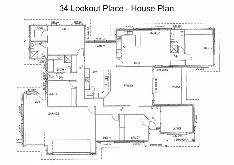 Floorplan of Homely house listing, 34 Lookout Place, Narangba QLD 4504