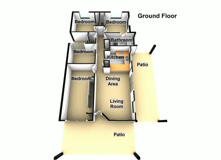 Floorplan of Homely house listing, 18 Arctic Place, Bald Hills QLD 4036
