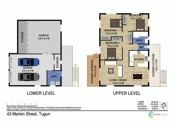 Floorplan of Homely house listing, 43 Marion Street, Tugun QLD 4224