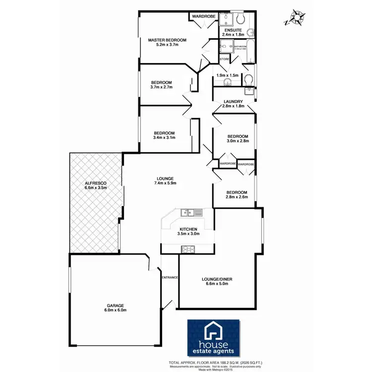 Floorplan of Homely house listing, 8 Heidi Court, Darling Heights QLD 4350