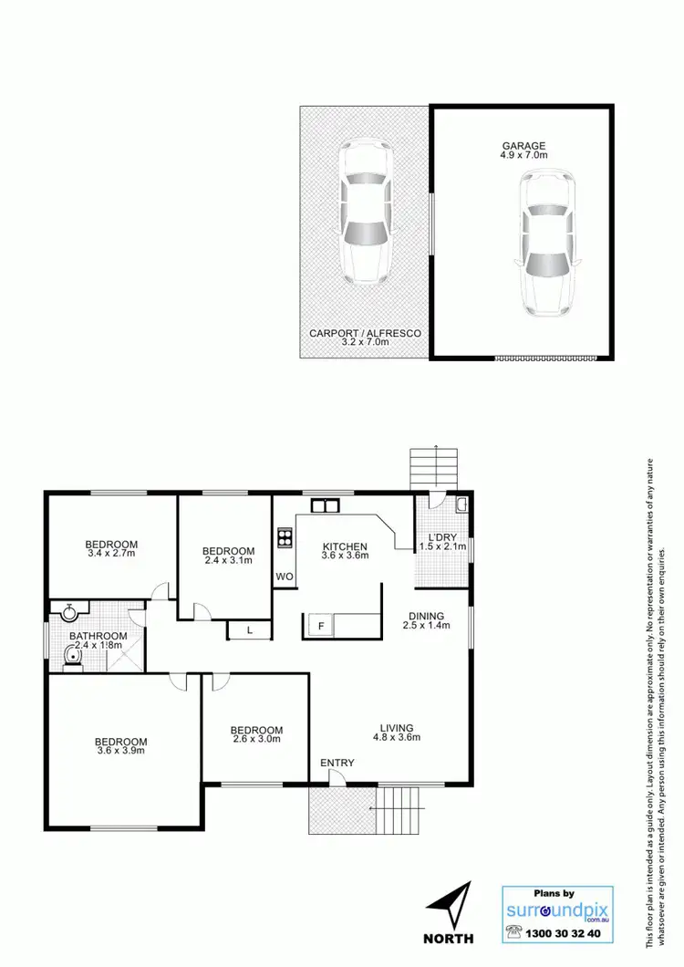 Floorplan of Homely house listing, 31 Gibbes Street, Regentville NSW 2745