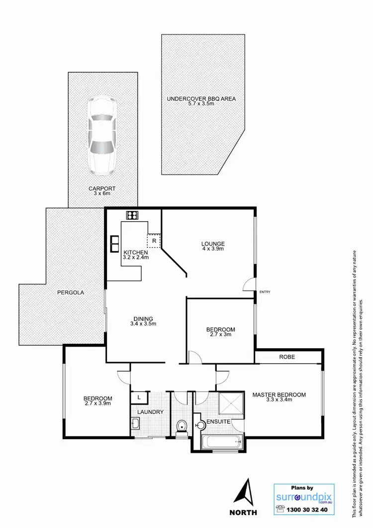 Floorplan of Homely house listing, 85 Sunflower drive, Claremont Meadows NSW 2747