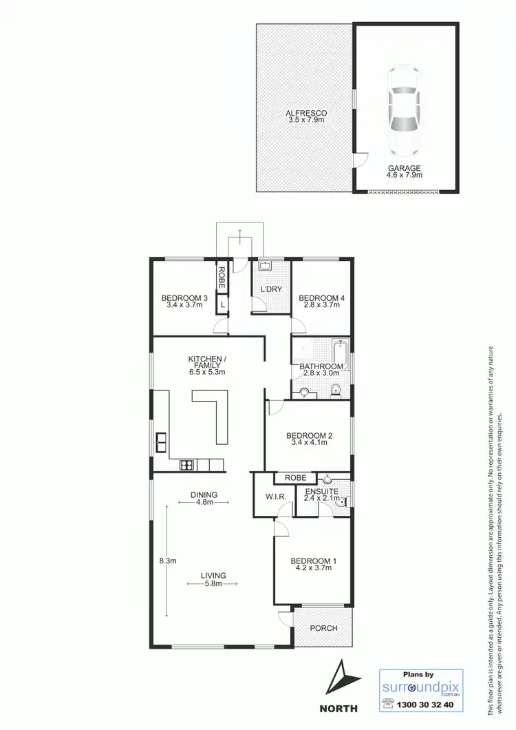 Floorplan of Homely house listing, 66 Sydney Street, Riverstone NSW 2765