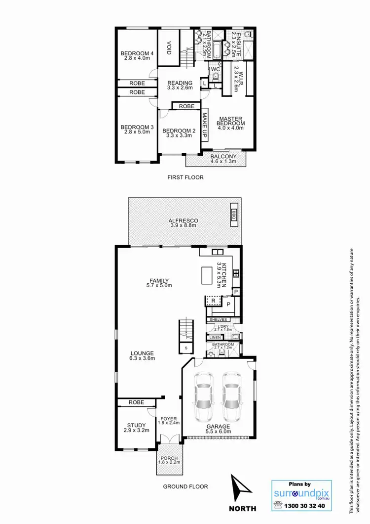 Floorplan of Homely house listing, 39 Cadda Ridge Drive, Caddens NSW 2747