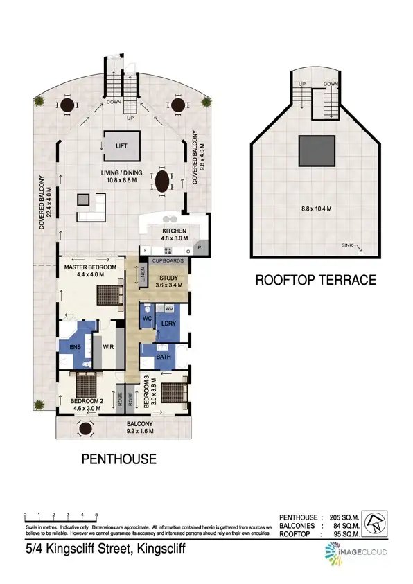 Floorplan of Homely apartment listing, 5/4 Kingscliff Street, Kingscliff NSW 2487