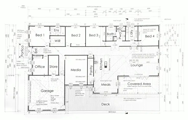 Floorplan of Homely rural property listing, 18-20 Post Way, Armidale NSW 2350