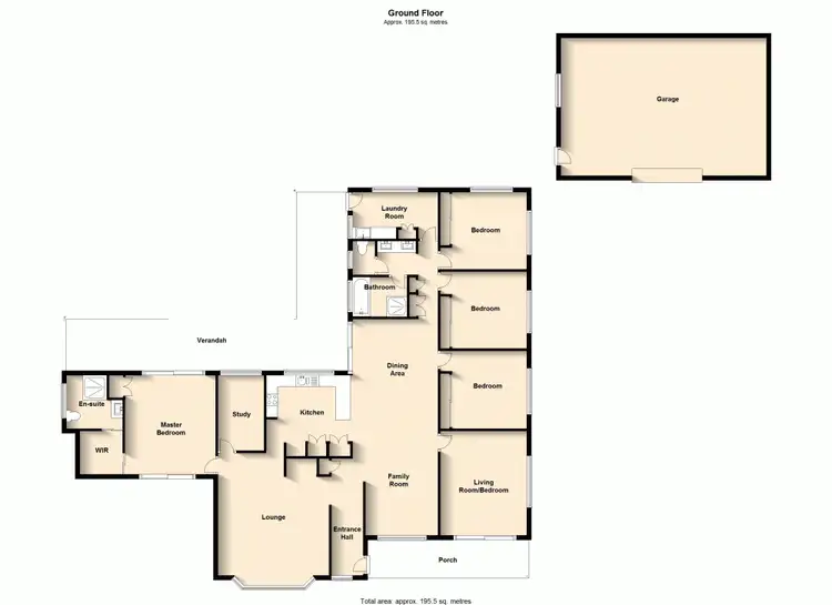 Floorplan of Homely rural property listing, 82-84 Paradise Road, Forestdale QLD 4118