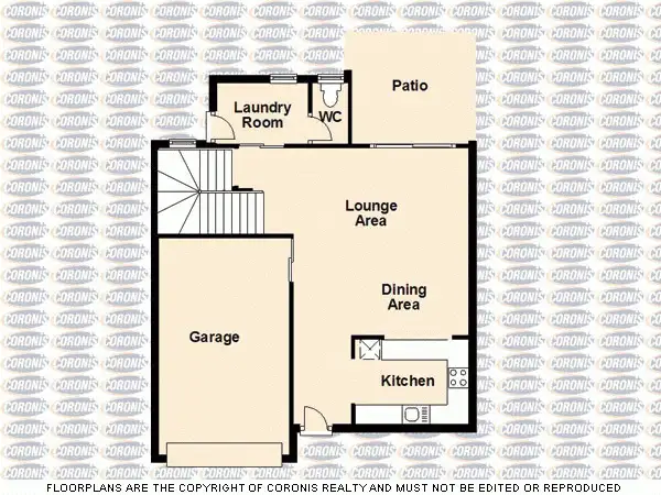 Floorplan of Homely townhouse listing, Address available on request
