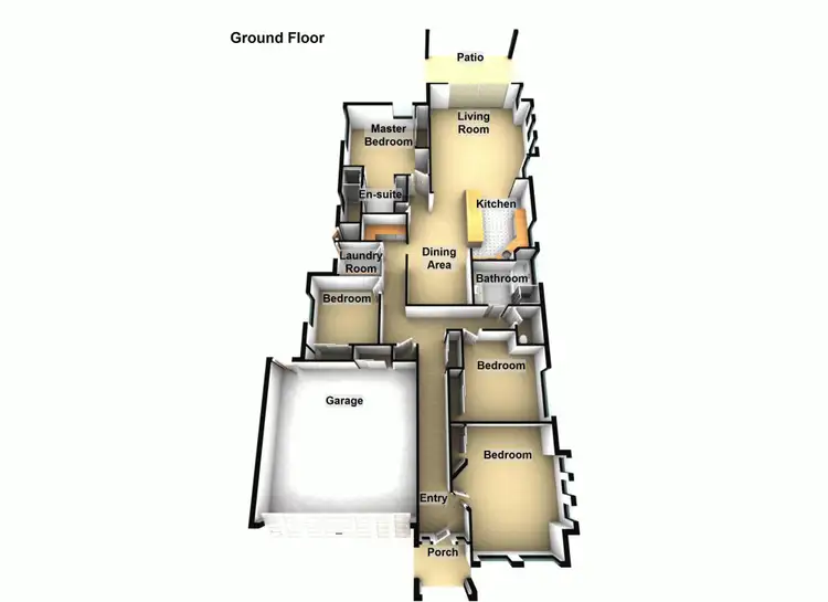 Floorplan of Homely house listing, 37 Flamingo Drive, Banksia Beach QLD 4507
