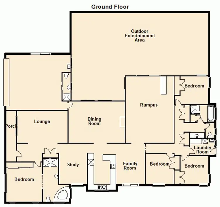 Floorplan of Homely rural property listing, z2 Kestrel Ct, Warner QLD 4500