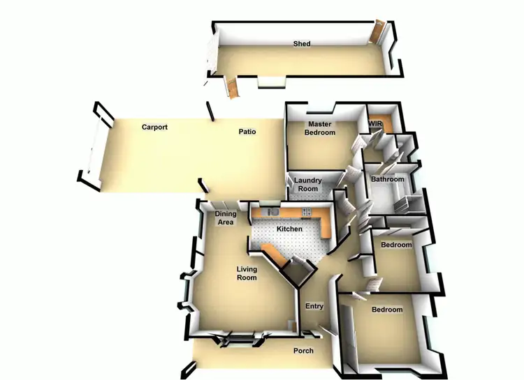 Floorplan of Homely house listing, 11 Cleardale Close, Caboolture QLD 4510