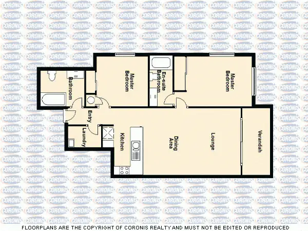 Floorplan of Homely unit listing, Address available on request