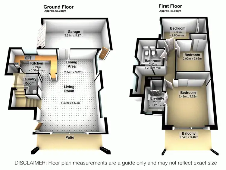 Floorplan of Homely townhouse listing, 5/108 Glenalva Terrace, Enoggera QLD 4051