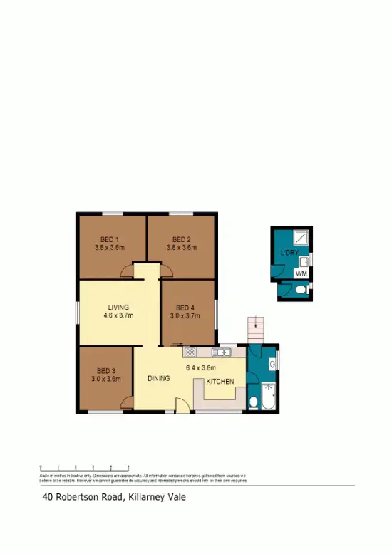 Floorplan of Homely house listing, 40 Robertson Road, Killarney Vale NSW 2261