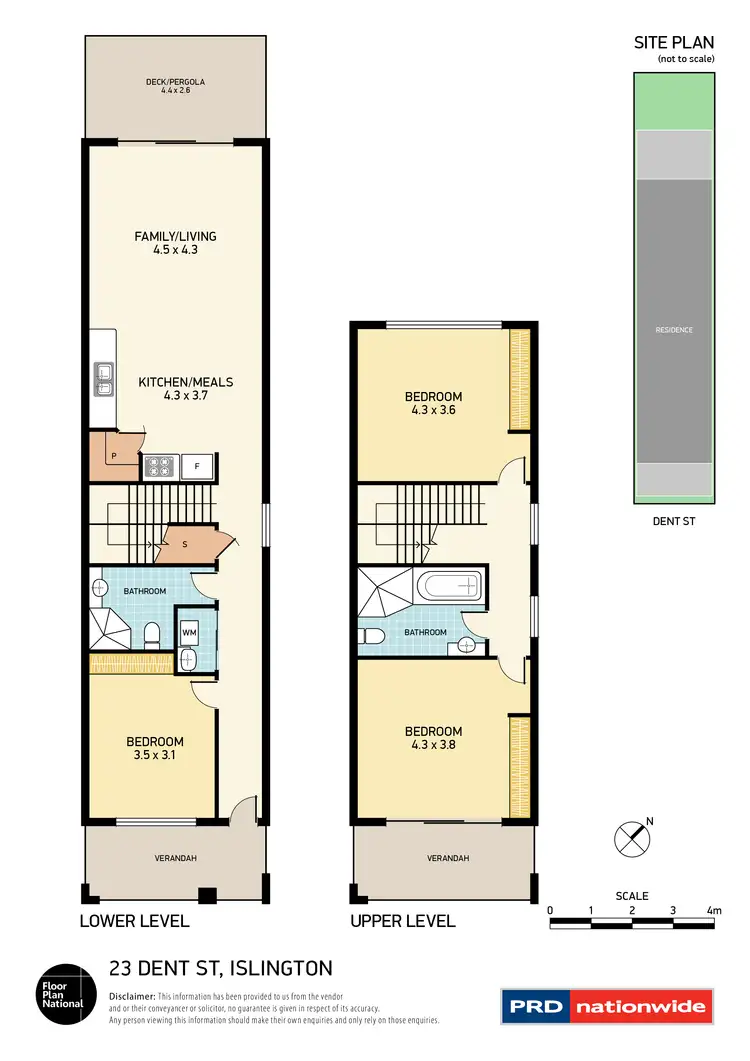 Floorplan of Homely house listing, 23 Dent Street, Islington NSW 2296
