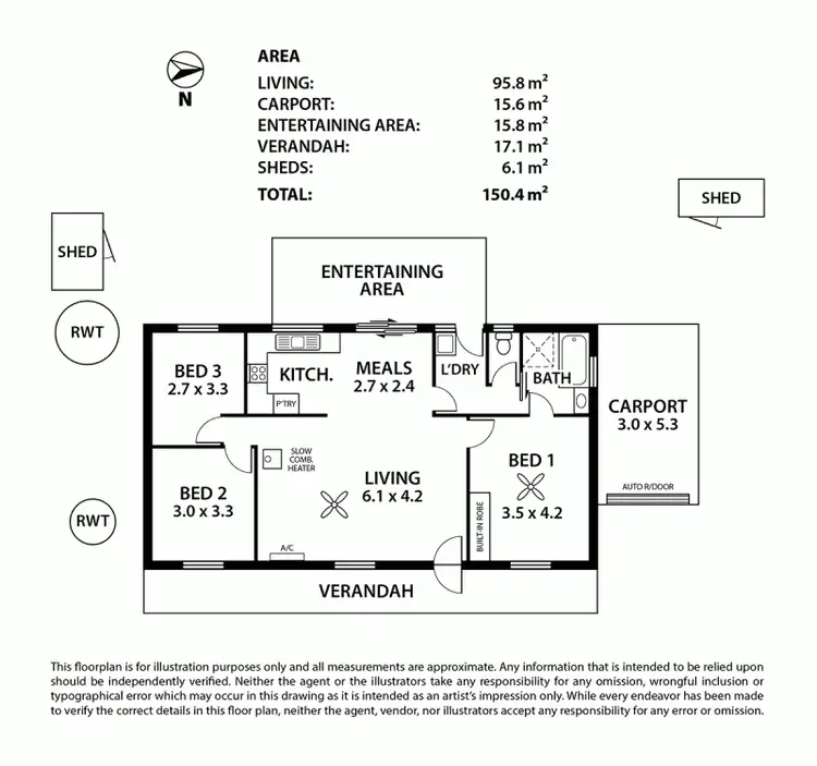 Floorplan of Homely house listing, 22 Donoghue Road, Mount Barker SA 5251