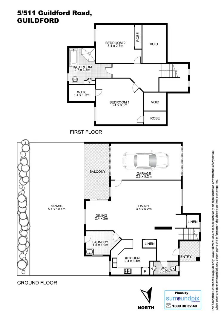 Floorplan of Homely house listing, 5/511 Guildford rd, Guildford NSW 2161