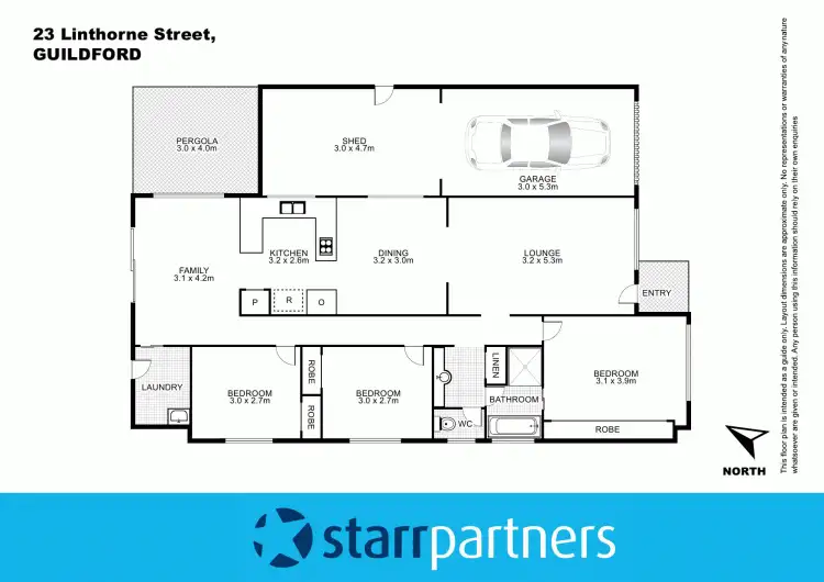 Floorplan of Homely house listing, 23 Linthorne Street, Guildford NSW 2161