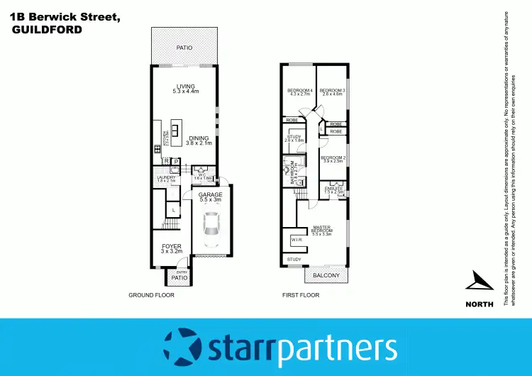 Floorplan of Homely house listing, 1B Berwick Street, Guildford NSW 2161