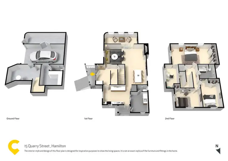 Floorplan of Homely house listing, 15 Quarry Street, Hamilton QLD 4007