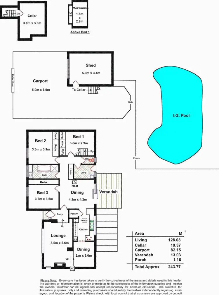 Floorplan of Homely house listing, 2 Stonehenge Boulevard, Para Vista SA 5093