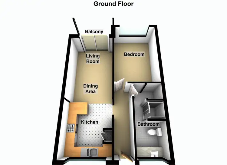 Floorplan of Homely unit listing, 6/118 Gainsborough Street, Moorooka QLD 4105