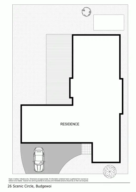 Floorplan of Homely house listing, 26 Scenic Circle, Budgewoi NSW 2262