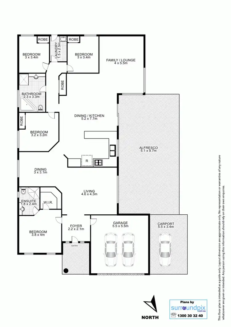 Floorplan of Homely house listing, Address available on request
