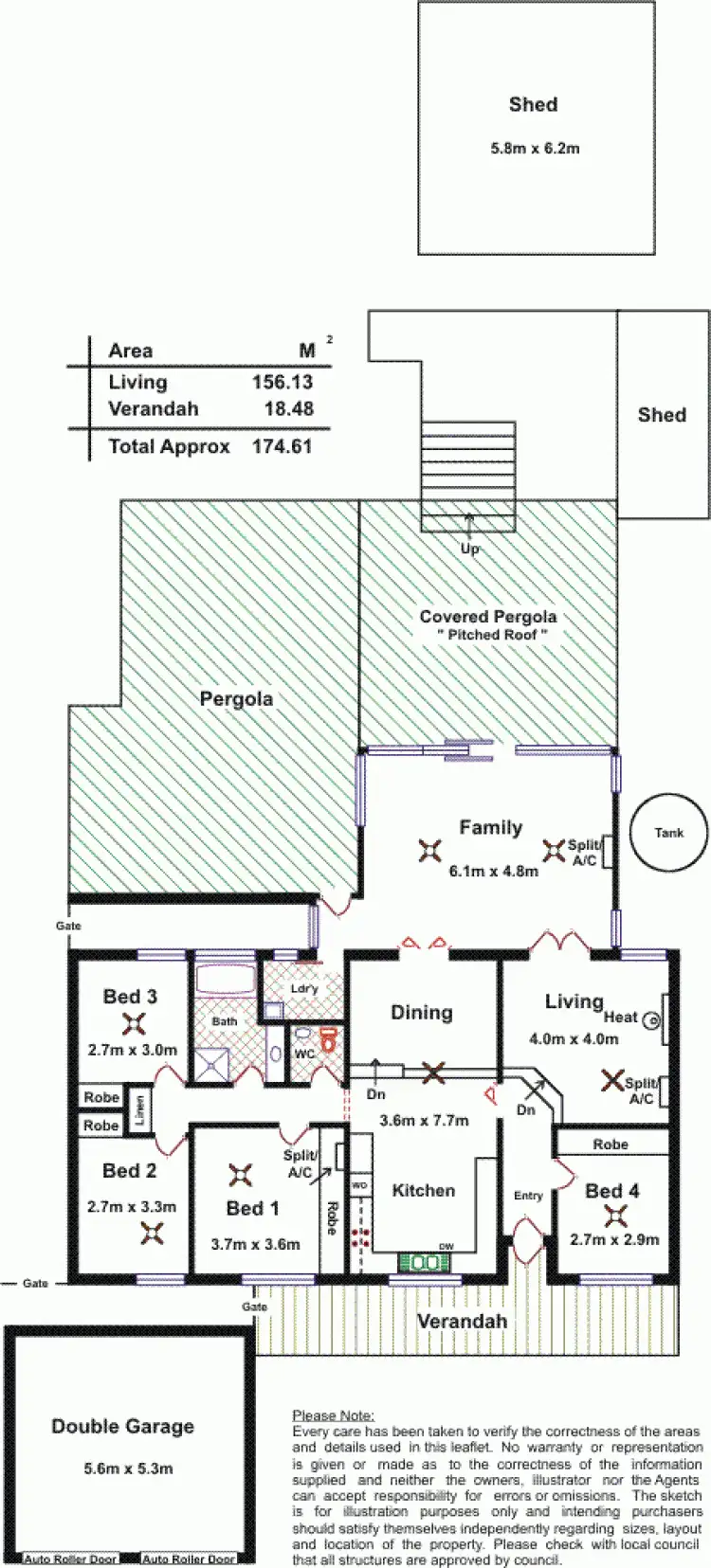Floorplan of Homely house listing, 9 Launceston Avenue, Banksia Park SA 5091