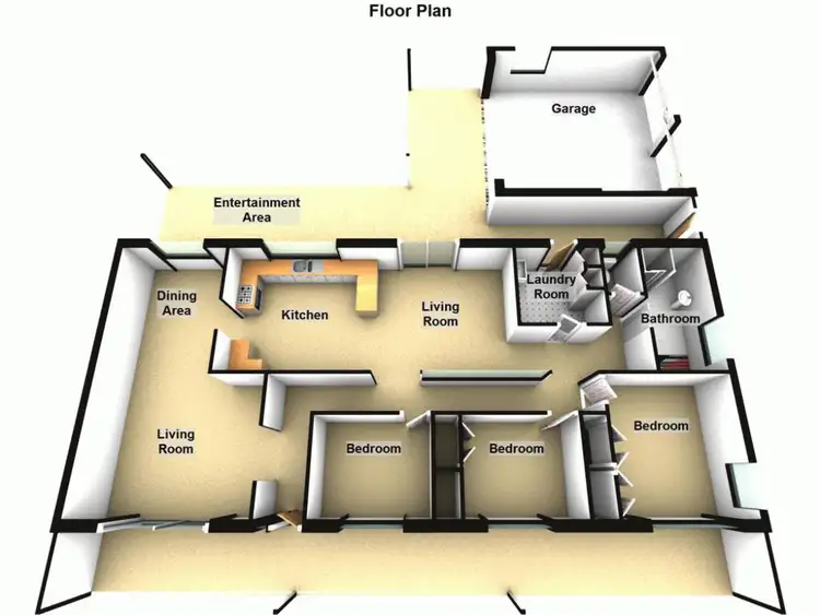 Floorplan of Homely house listing, 17 Idola Street, Shailer Park QLD 4128