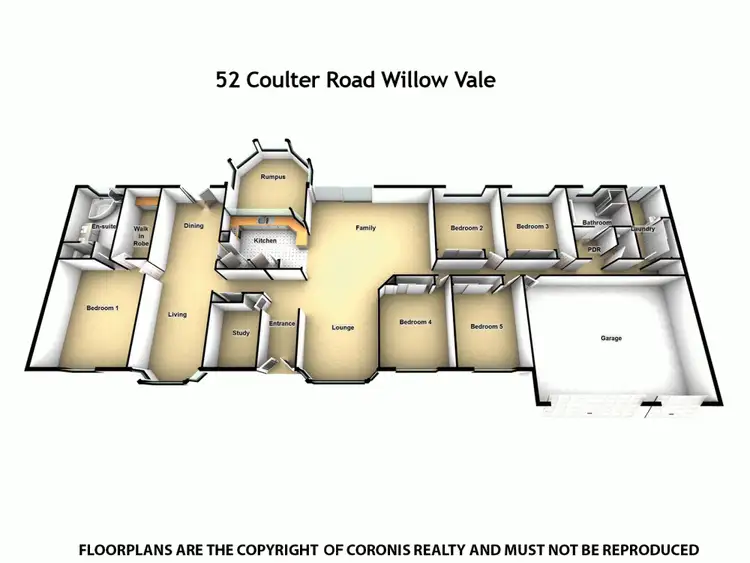 Floorplan of Homely rural property listing, 52 Coulter Road, Willow Vale QLD 4209