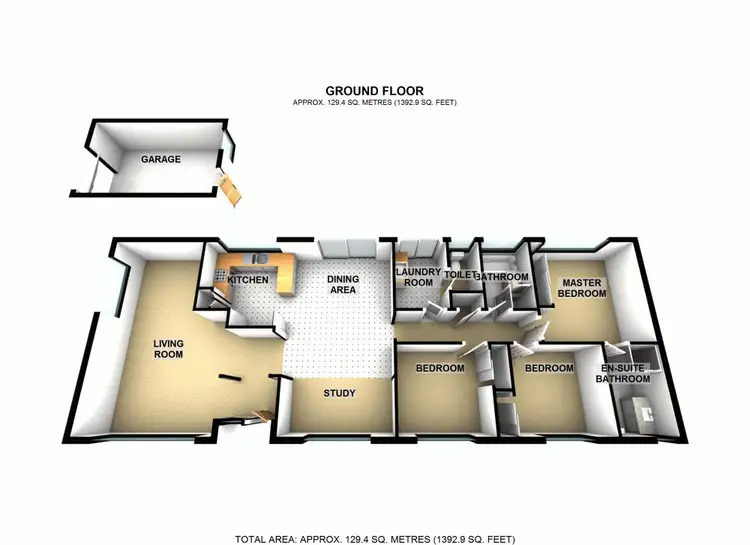 Floorplan of Homely house listing, 61 Claremont Drive, Murrumba Downs QLD 4503