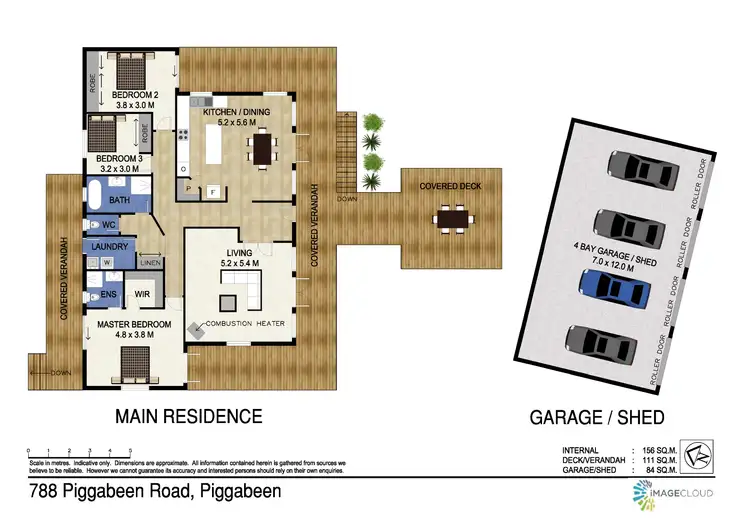 Floorplan of Homely house listing, 788 Piggabeen Road, Piggabeen NSW 2486