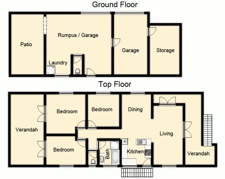 Floorplan of Homely house listing, 102 Wynnum North Road, Wynnum QLD 4178