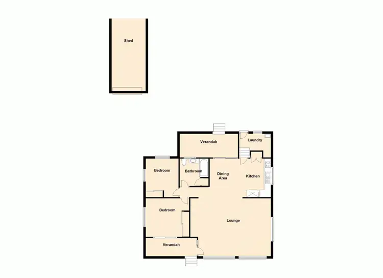 Floorplan of Homely house listing, 5 Grimley Street, Kippa-ring QLD 4021