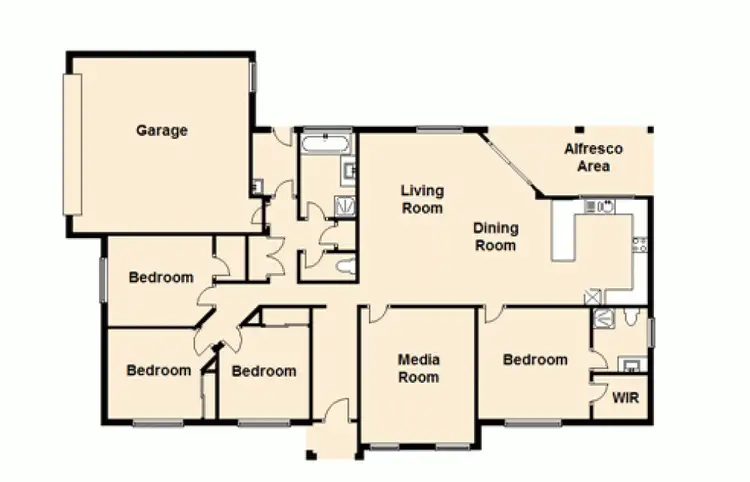 Floorplan of Homely house listing, 4-6 Jemm Court, Caboolture QLD 4510