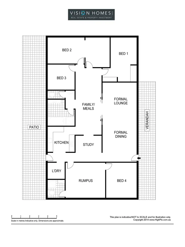 Floorplan of Homely house listing, 6 Chester Place, Boronia Heights QLD 4124