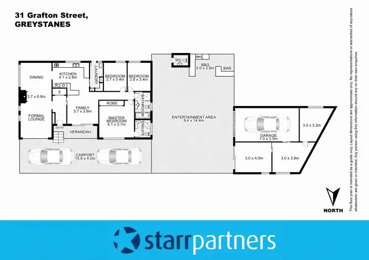 Floorplan of Homely house listing, 31 Grafton Street, Greystanes NSW 2145